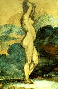 femme nue  Theodore   Gericault